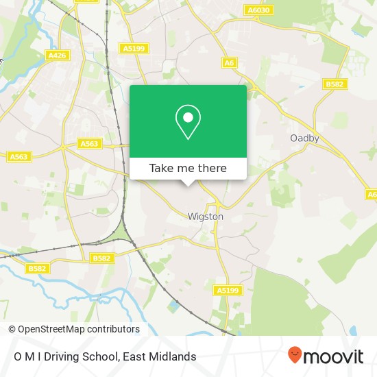 O M I Driving School map