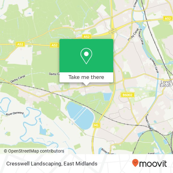 Cresswell Landscaping map