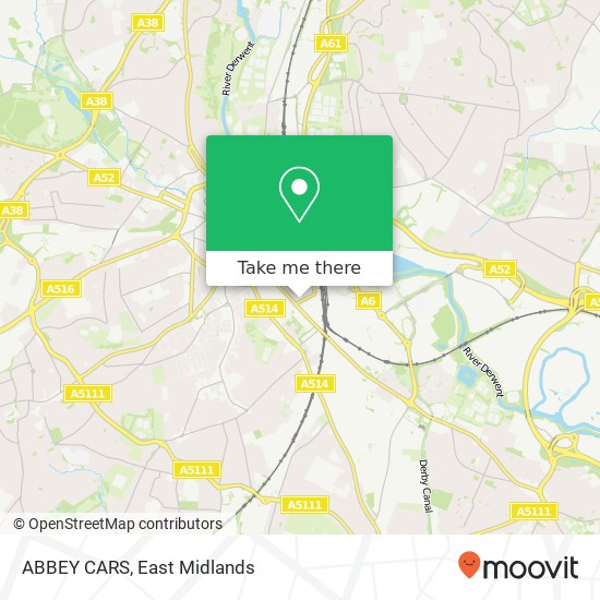 ABBEY CARS map