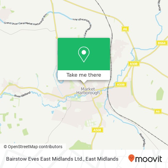 Bairstow Eves East Midlands Ltd. map