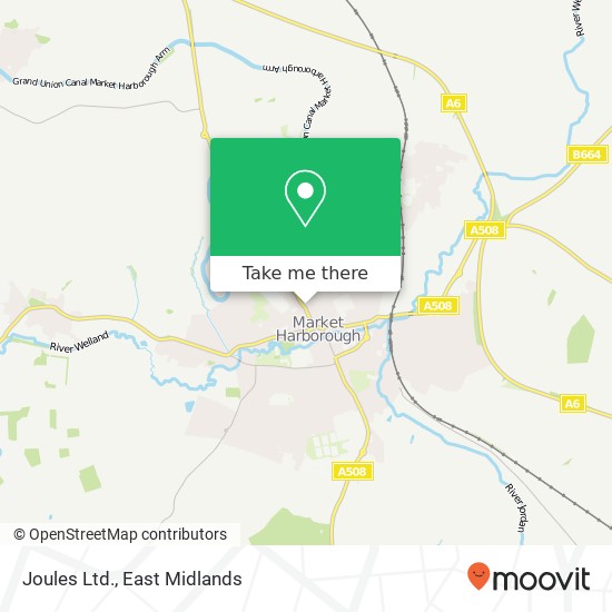 Joules Ltd. map