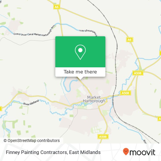 Finney Painting Contractors map