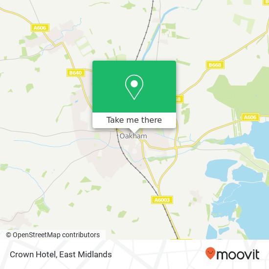 Crown Hotel map