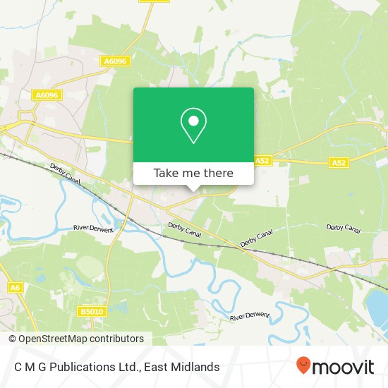 C M G Publications Ltd. map