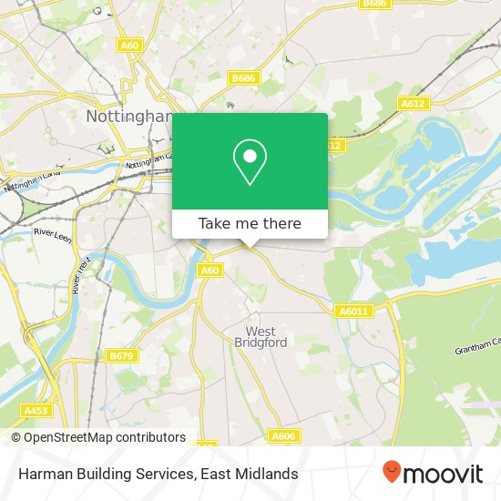 Harman Building Services map