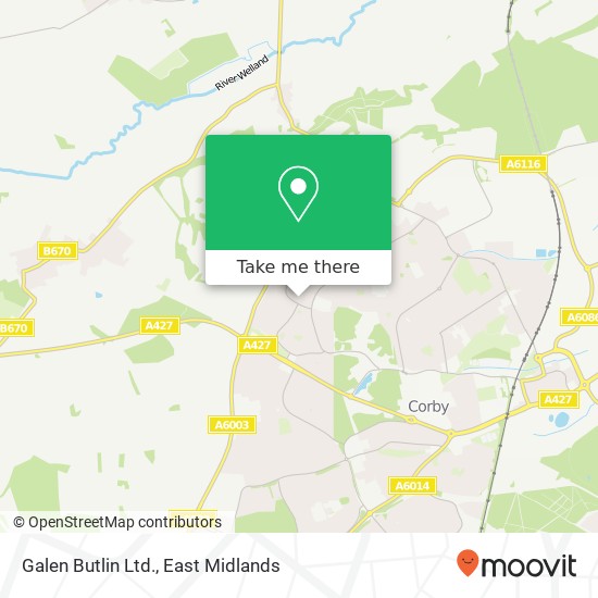Galen Butlin Ltd. map