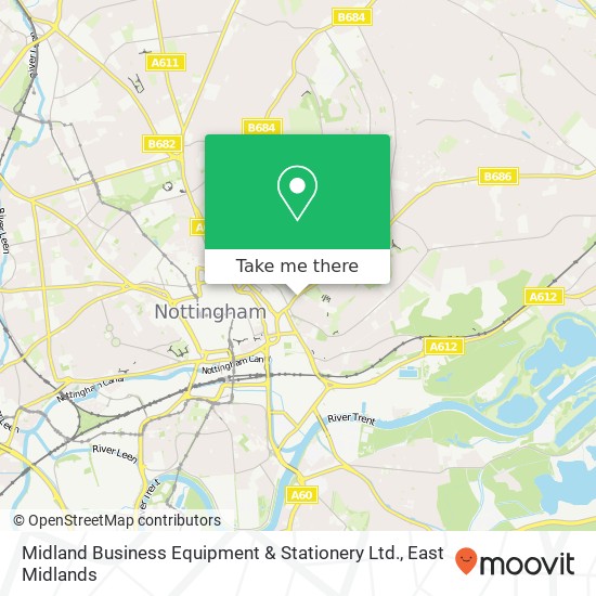 Midland Business Equipment & Stationery Ltd. map