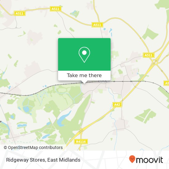 Ridgeway Stores map