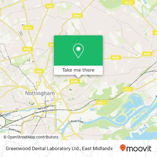 Greenwood Dental Laboratory Ltd. map