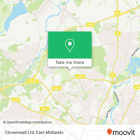Clovemead Ltd map