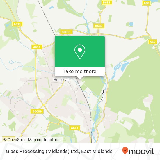 Glass Processing (Midlands) Ltd. map