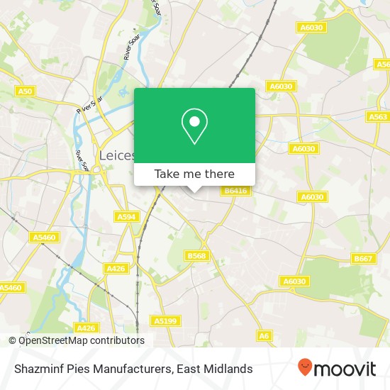Shazminf Pies Manufacturers map