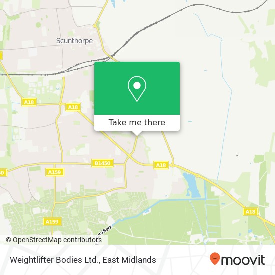 Weightlifter Bodies Ltd. map