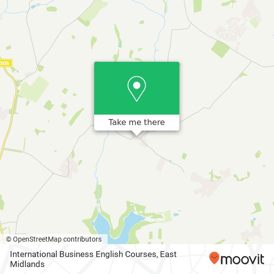 International Business English Courses map