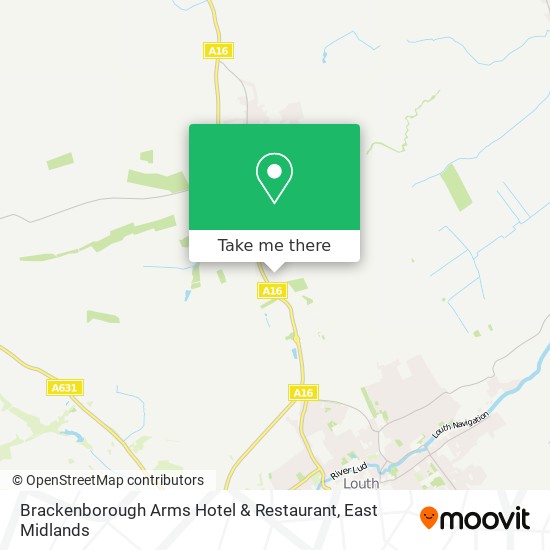 Brackenborough Arms Hotel & Restaurant map