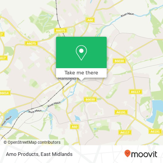 Amo Products map
