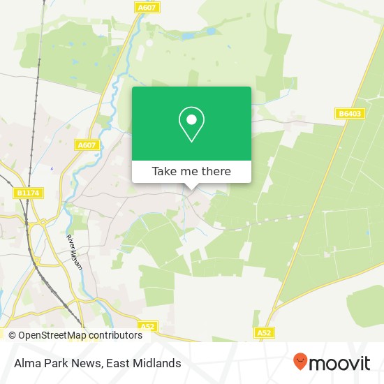 Alma Park News map