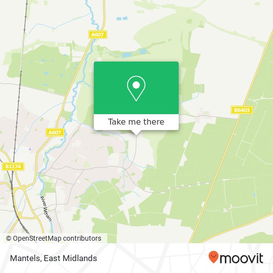 Mantels map