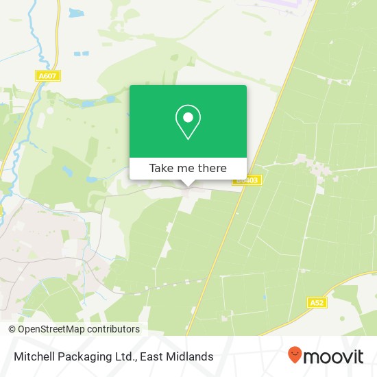 Mitchell Packaging Ltd. map