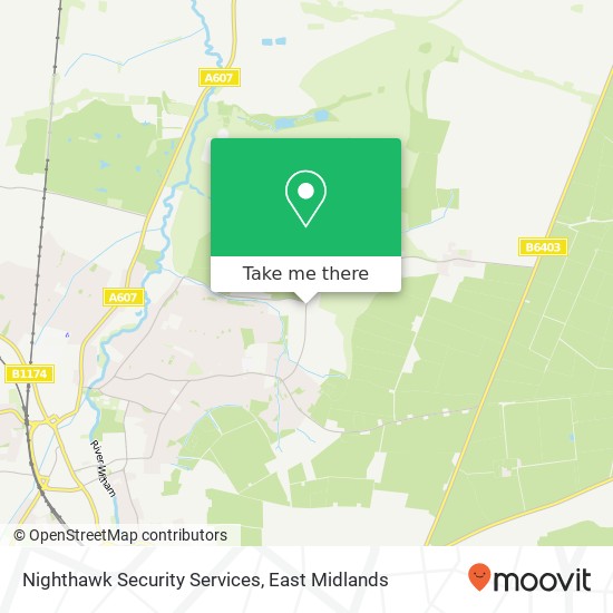 Nighthawk Security Services map