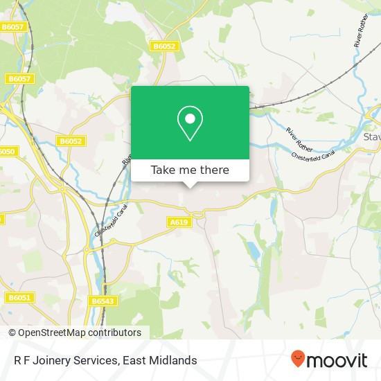 R F Joinery Services map