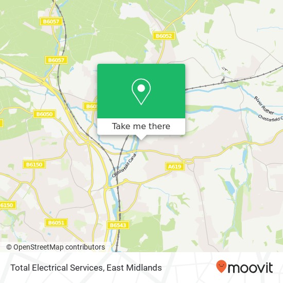 Total Electrical Services map