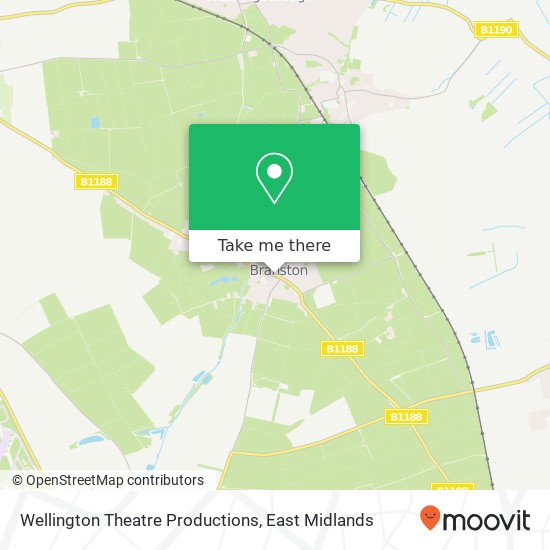 Wellington Theatre Productions map