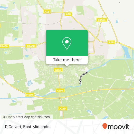 D Calvert map