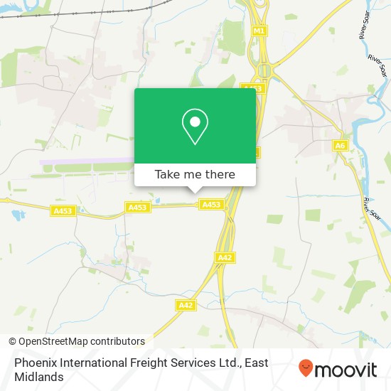 Phoenix International Freight Services Ltd. map