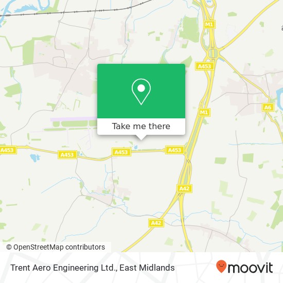 Trent Aero Engineering Ltd. map