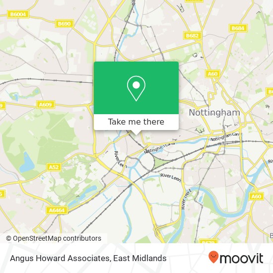Angus Howard Associates map