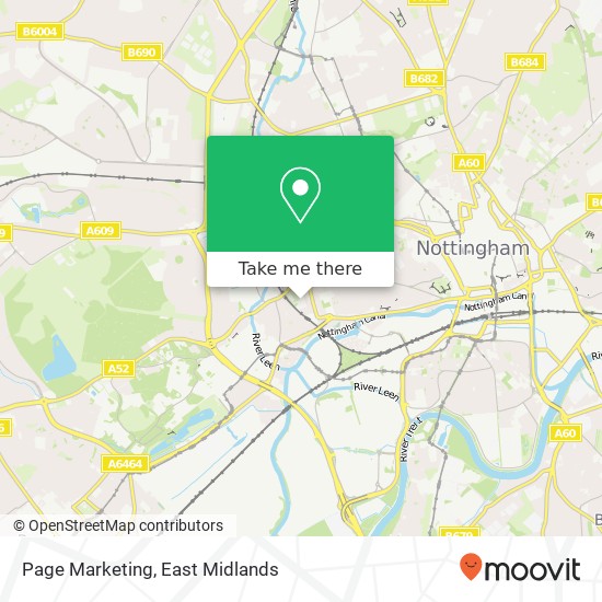 Page Marketing map