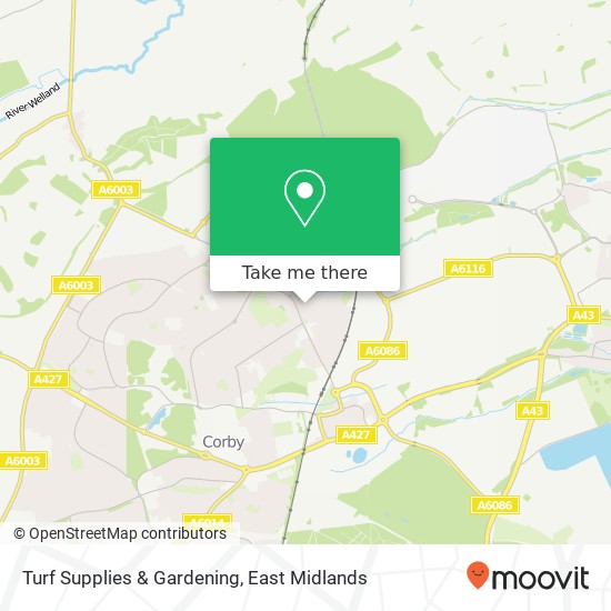 Turf Supplies & Gardening map