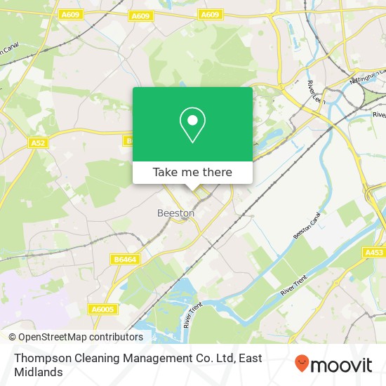 Thompson Cleaning Management Co. Ltd map