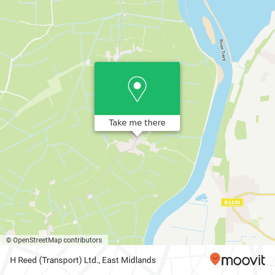 H Reed (Transport) Ltd. map