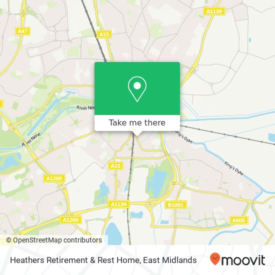 Heathers Retirement & Rest Home map