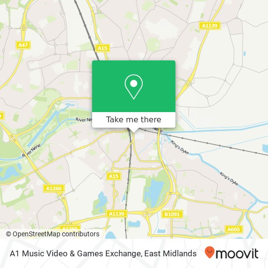 A1 Music Video & Games Exchange map