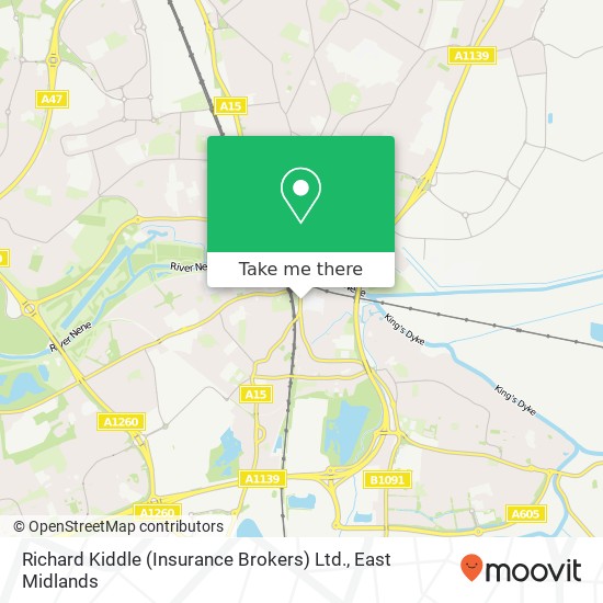 Richard Kiddle (Insurance Brokers) Ltd. map