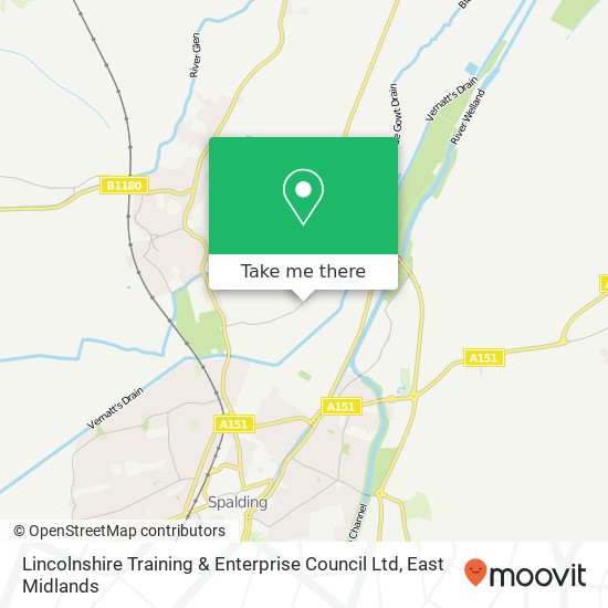 Lincolnshire Training & Enterprise Council Ltd map