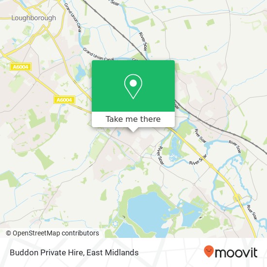 Buddon Private Hire map