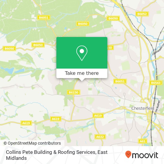 Collins Pete Building & Roofing Services map