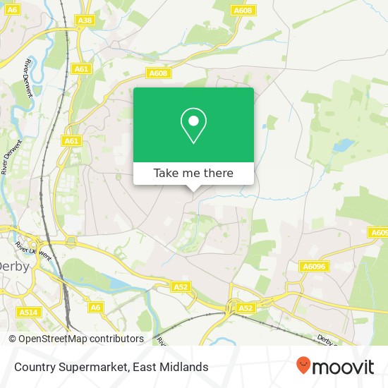 Country Supermarket map