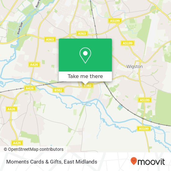 Moments Cards & Gifts map