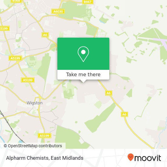 Alpharm Chemists map