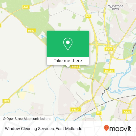 Window Cleaning Services map