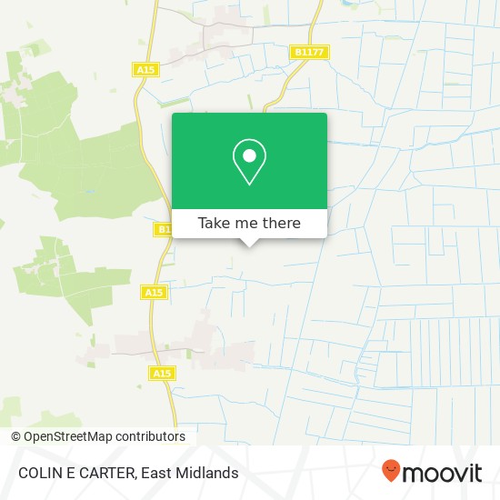 COLIN E CARTER map