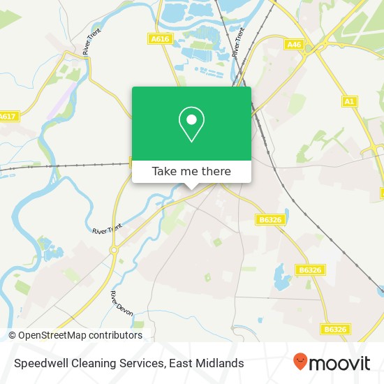 Speedwell Cleaning Services map