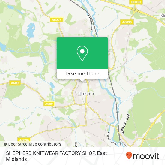 SHEPHERD KNITWEAR FACTORY SHOP map