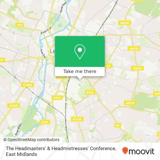 The Headmasters' & Headmistresses' Conference map
