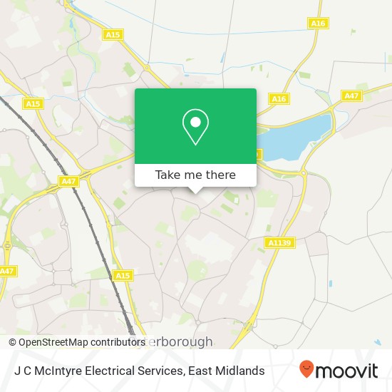 J C McIntyre Electrical Services map